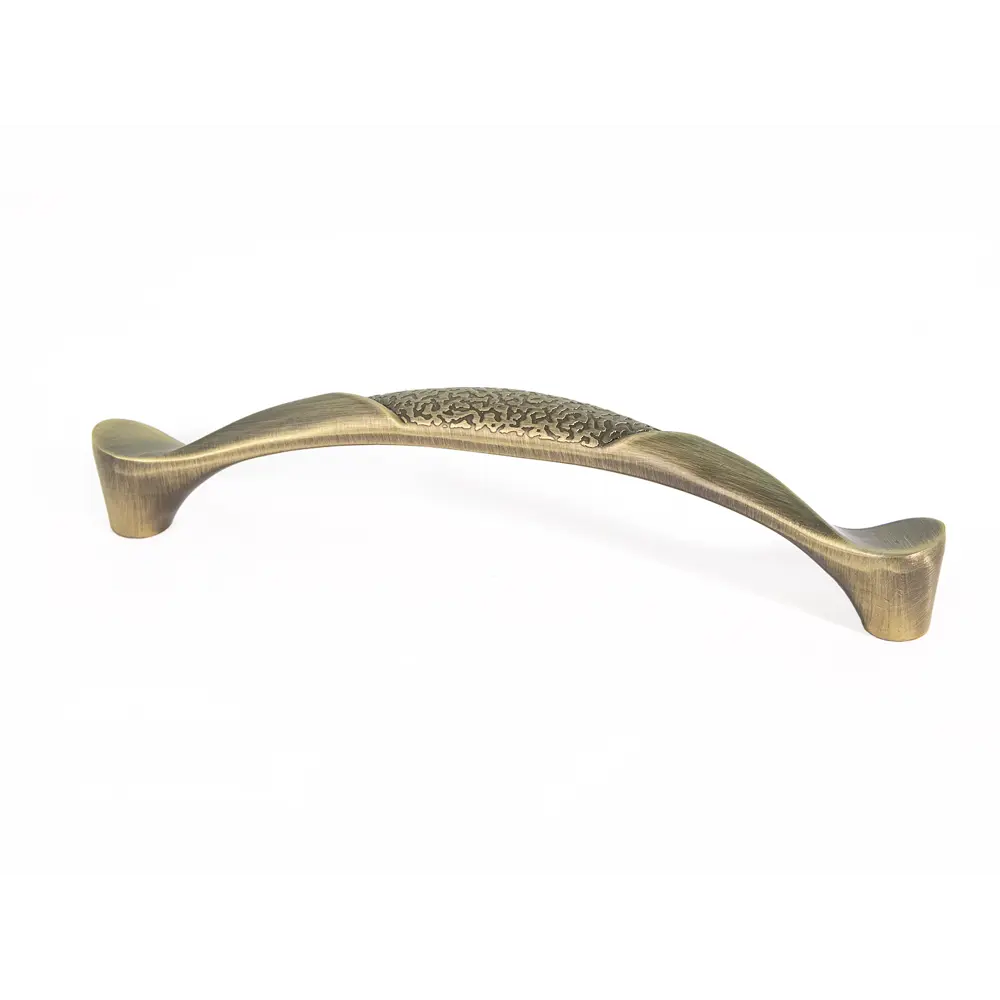 Мебельная ручка-скоба Squamae ЦАМ 128 мм бронза PALLADIUM STLM-2082204