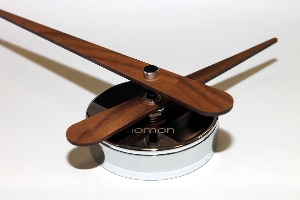 082566 Настенные часы сталь венге Nomon Sunset - Вид №1