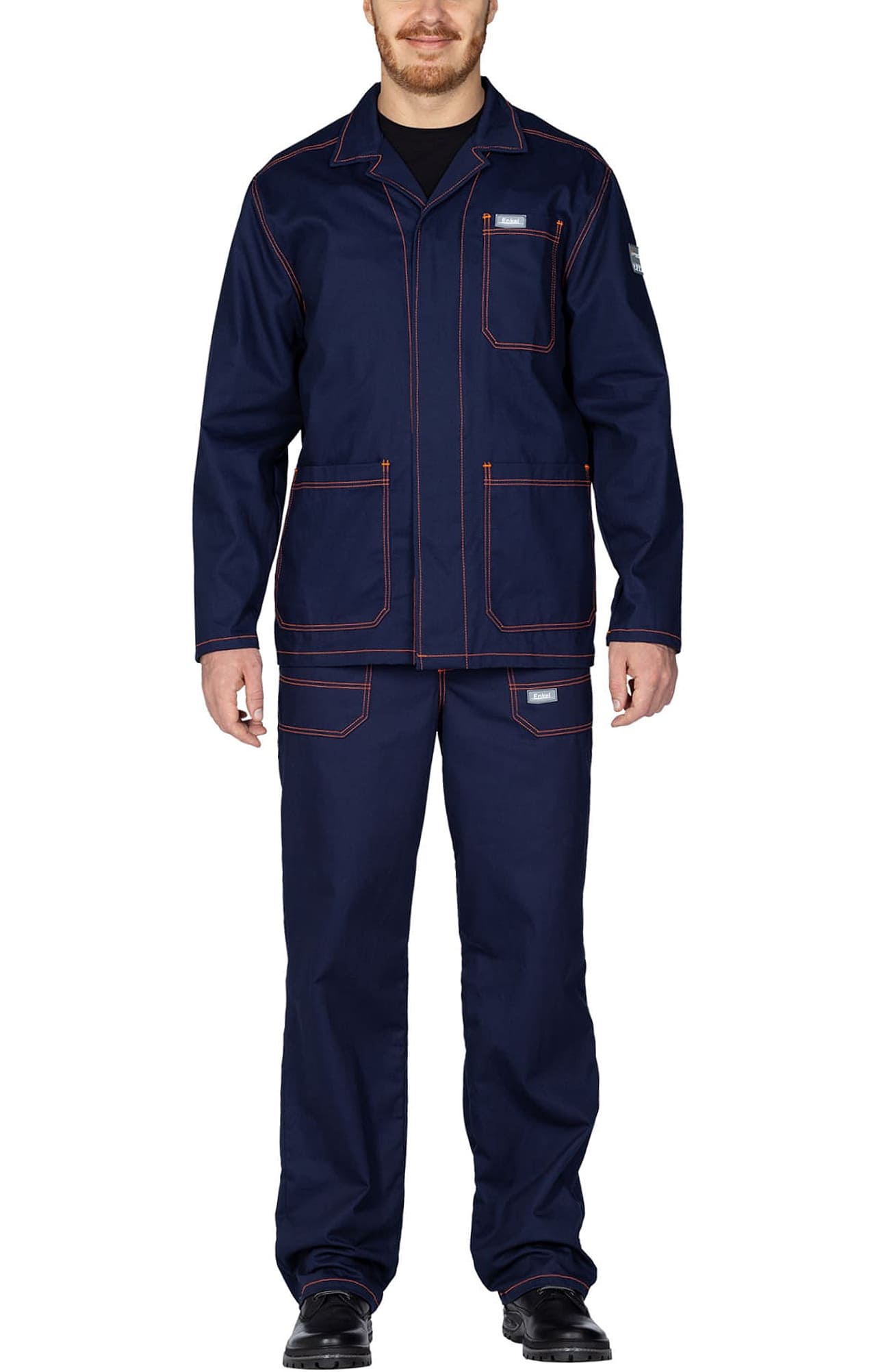 68055 Куртка  тёмно-синяя Enkel  Летняя спецодежда  размер 52-54/170-176  - Вид №4