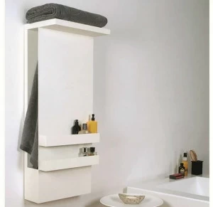 mg12 Настенный электрический полотенцесушитель из алюминия I geometrici | scaldasalviette 157308