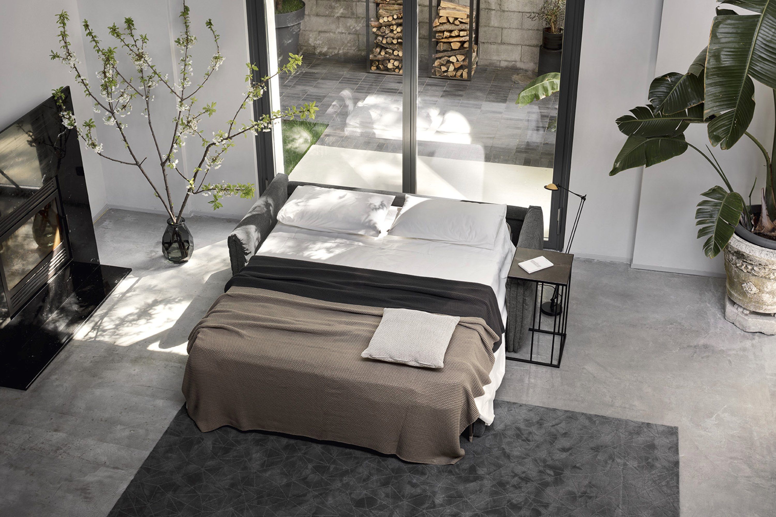 Двуспальный диван-кровать из ткани Calligaris DARWIN ARCH-00030488 - Вид №2