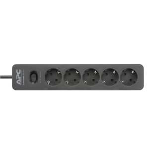 PME5B-GR APC Essential SurgeArrest 5 Outlet Black 230V Germany Schneider Electric