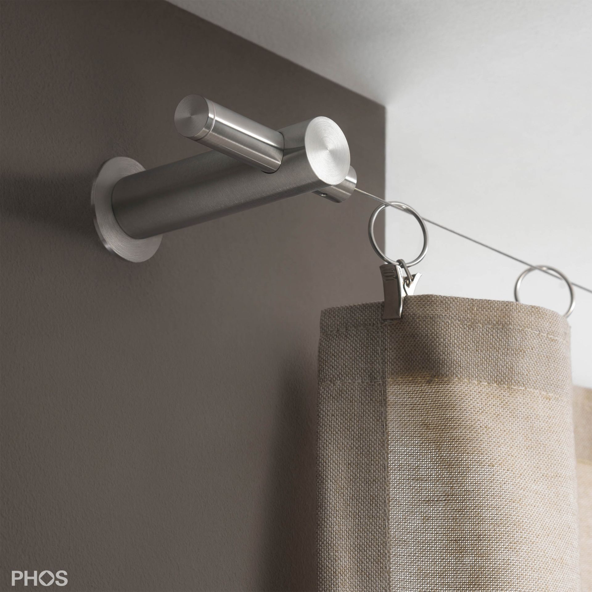 SSL20-80Set10 Система боковой натяжки кабеля до 10 метров, среднее расстояние от стены или потолка PHOS  - Вид №1