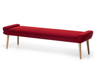 Мягкая скамейка из ткани