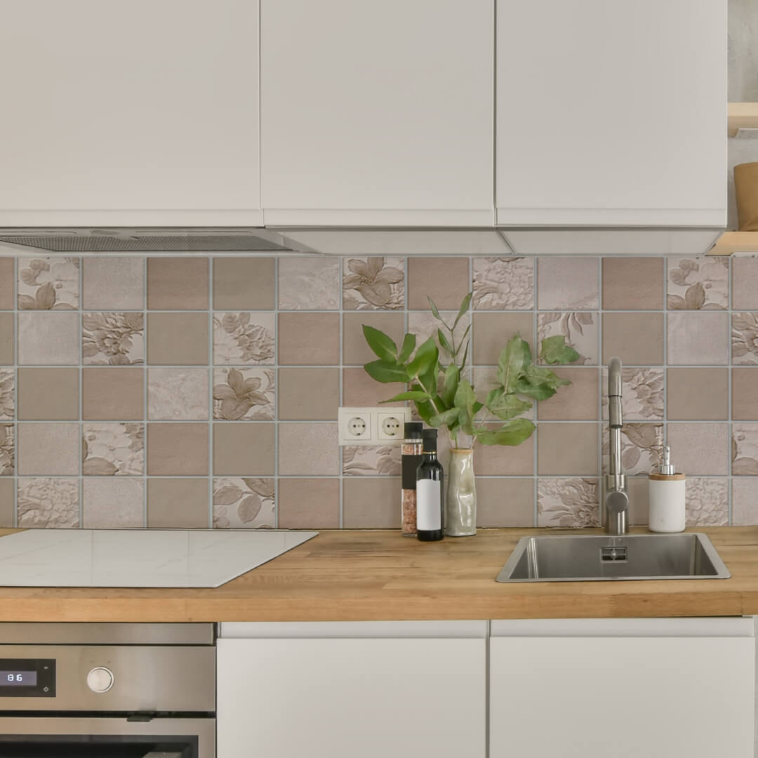 Панель ПВХ 0,3 плитка «Тайный сад» Stella STSR-750 - Вид №2