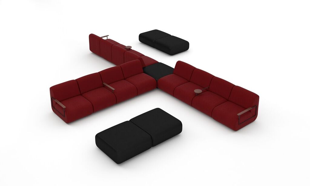 075541 Модульный диван Punt Mobles Gin Santreyd - Вид №9