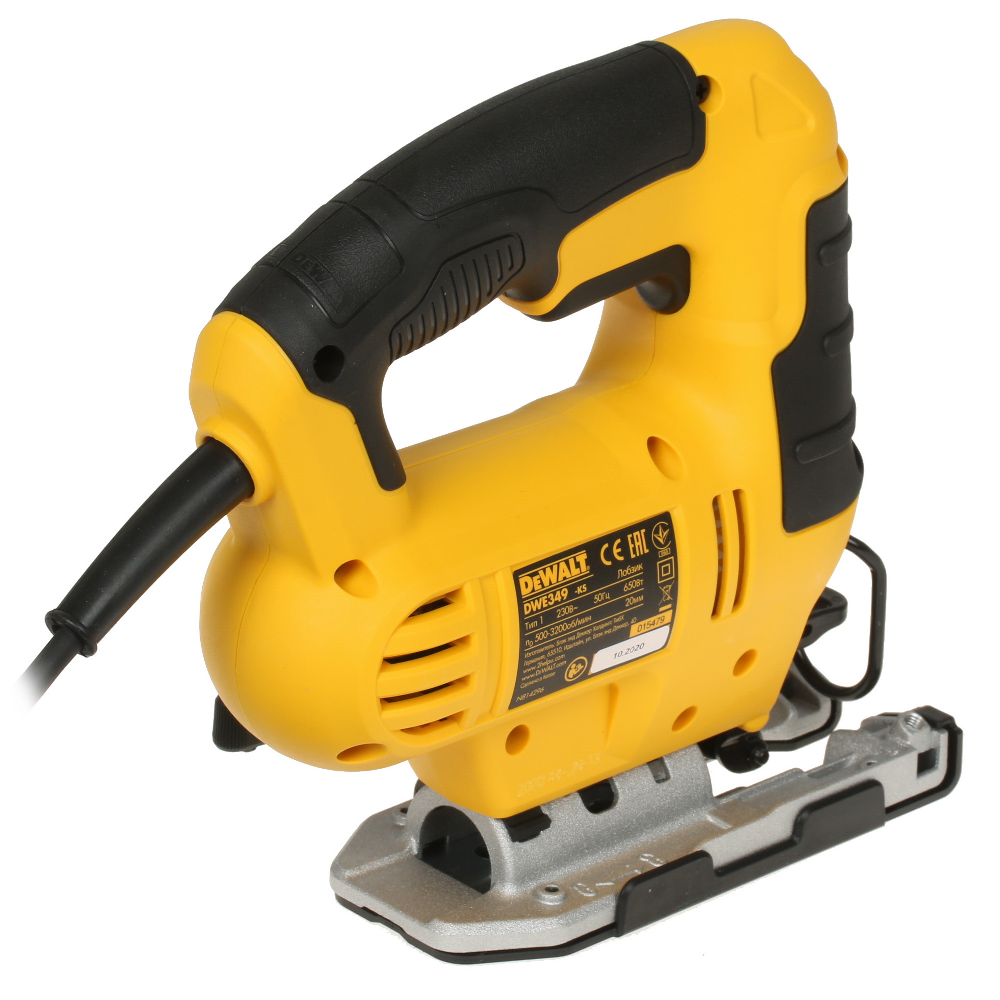 Электрический лобзик DeWalt DWE 349 5301997 STDN-0035216 - Вид №1