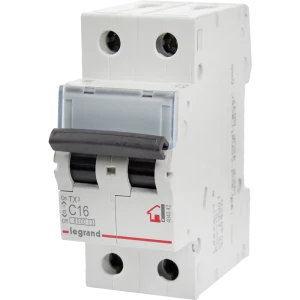 Автоматический выключатель Legrand TX3 2P C16 А 6 кА 12478263 STLM-2175255