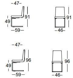Rolf Benz Консольное кресло из кожи Rolf benz 620 sun-id-1446178 - Вид №5