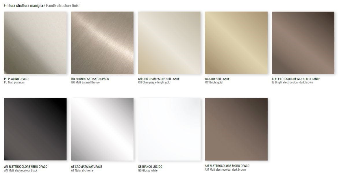 Распашная дверь из закаленного стекла Longhi Aluminiun Chic-Doors ARCH-00142904 - Вид №16