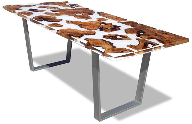 ANTICO TRENTINO Прямоугольный стол из бриара Lebrìc design - legno e resina sun-id-1429354 - Вид №1