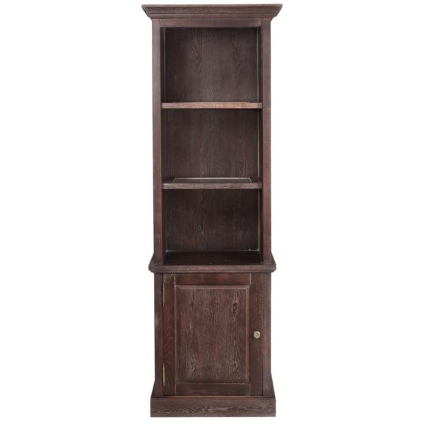 Шкаф книжный узкий коричневый PUSHA MH INTERIORS 062942 Коричневый  - Вид №9