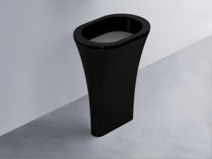 AMLA65-N+AMPILO-CM+AMCOLO-N Раковина Amedeo Ovale отдельностоящая cielo Enjoy + Amedeo