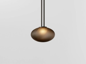 Стеклянный светодиодный подвесной светильник