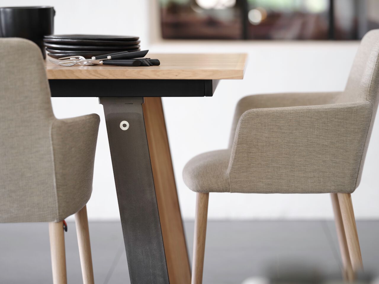 Мягкий тканевый стул с подлокотниками Mobitec Rob ARCH-00128534 - Вид №6