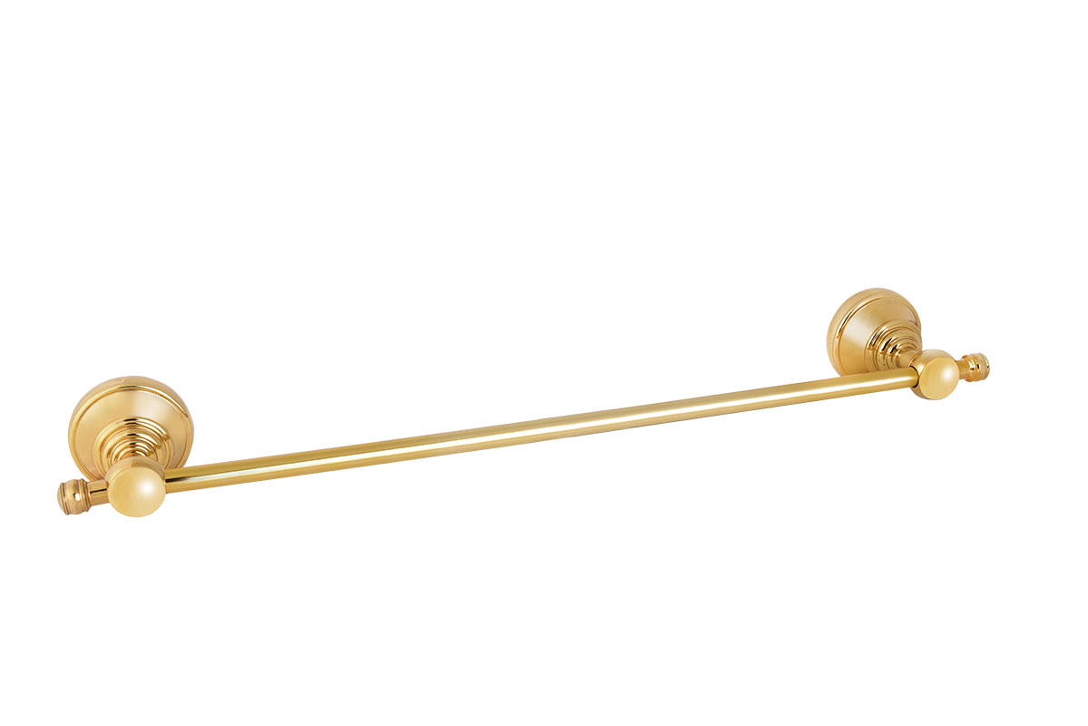 140110006a Полотенцедержатель Luna длинный 60 см золото Eca  - Вид №1