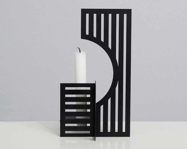 Kristina Dam Studio Подсвечник из стали  126-000-100  - Вид №2