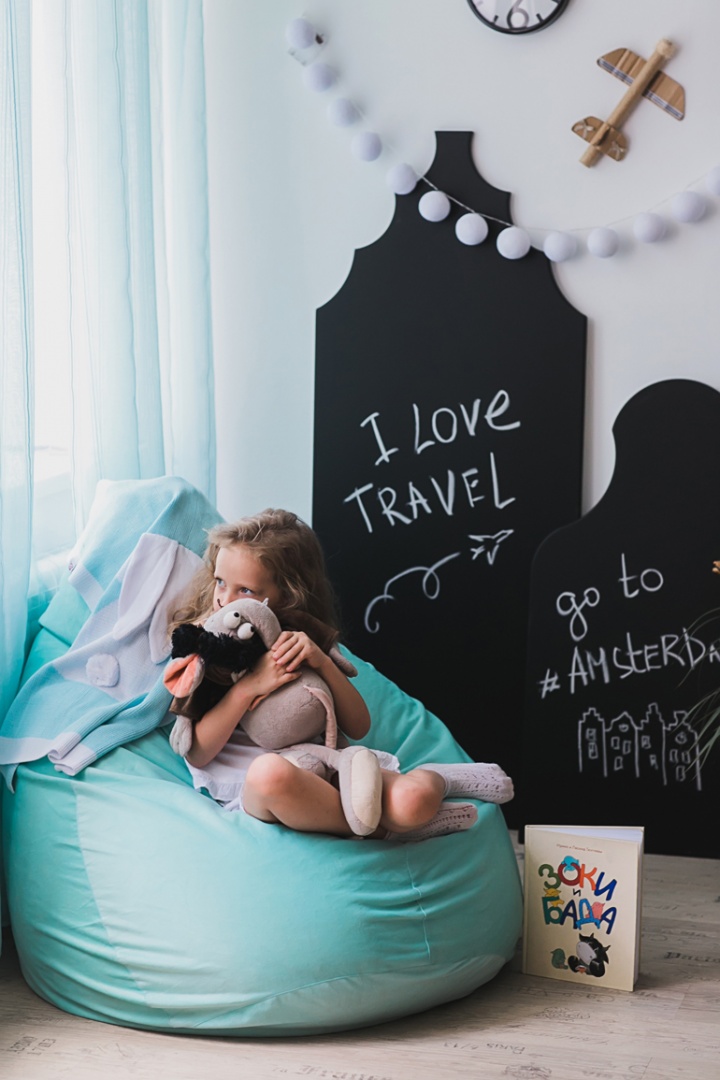 Доска грифельная детская большая "Амстердам" МАНДАРИН АМСТЕРДАМ 179517 Черный Santreyd  - Вид №5