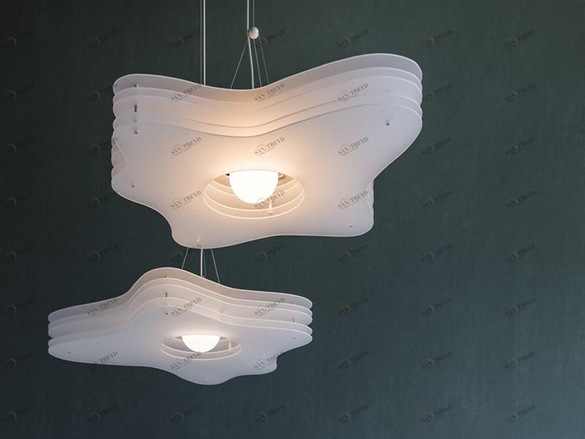 Rotaliana Люминесцентная подвесная лампа из метакрилата Cloud sun-id-1378859