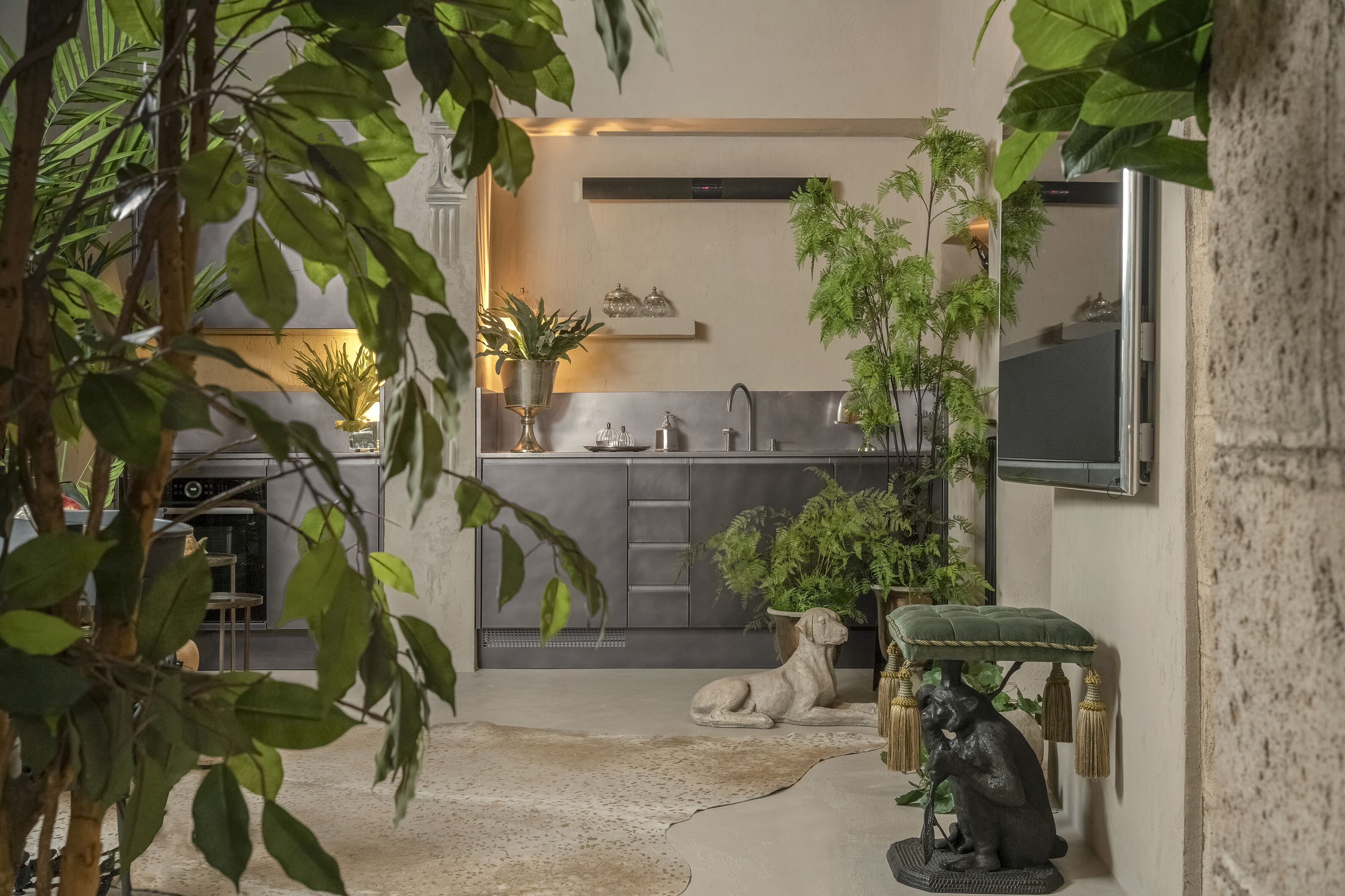 Кухня из нержавеющей стали на заказ ABIMIS ателье ARCH-00083079 - Вид №1