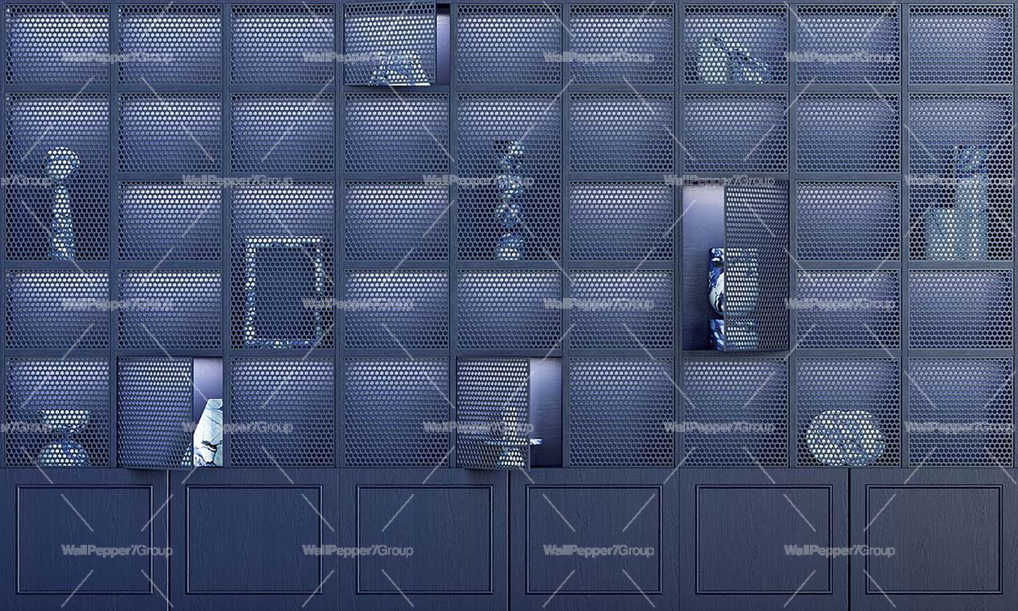 Carta da parati moderna, PVC free, eco-friendly, lavabile WallPepper Moderna-DATE ARCH-00065190 - Вид №2