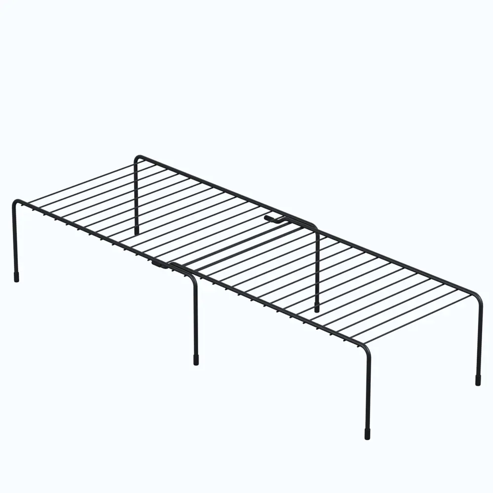 Полка для шкафа 75x25 см KONSENSA сталь цвет черный STLM-2115747 - Вид №1