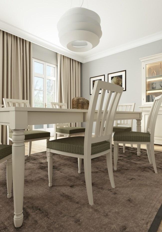 SELVA Прямоугольный раздвижной стол из вишни  Louis (fl)  - Вид №5