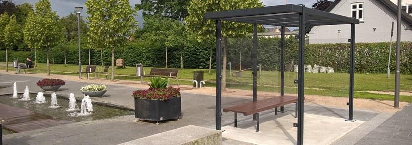 Euroform W Металлический навес для автобусной остановки  800  - Вид №1