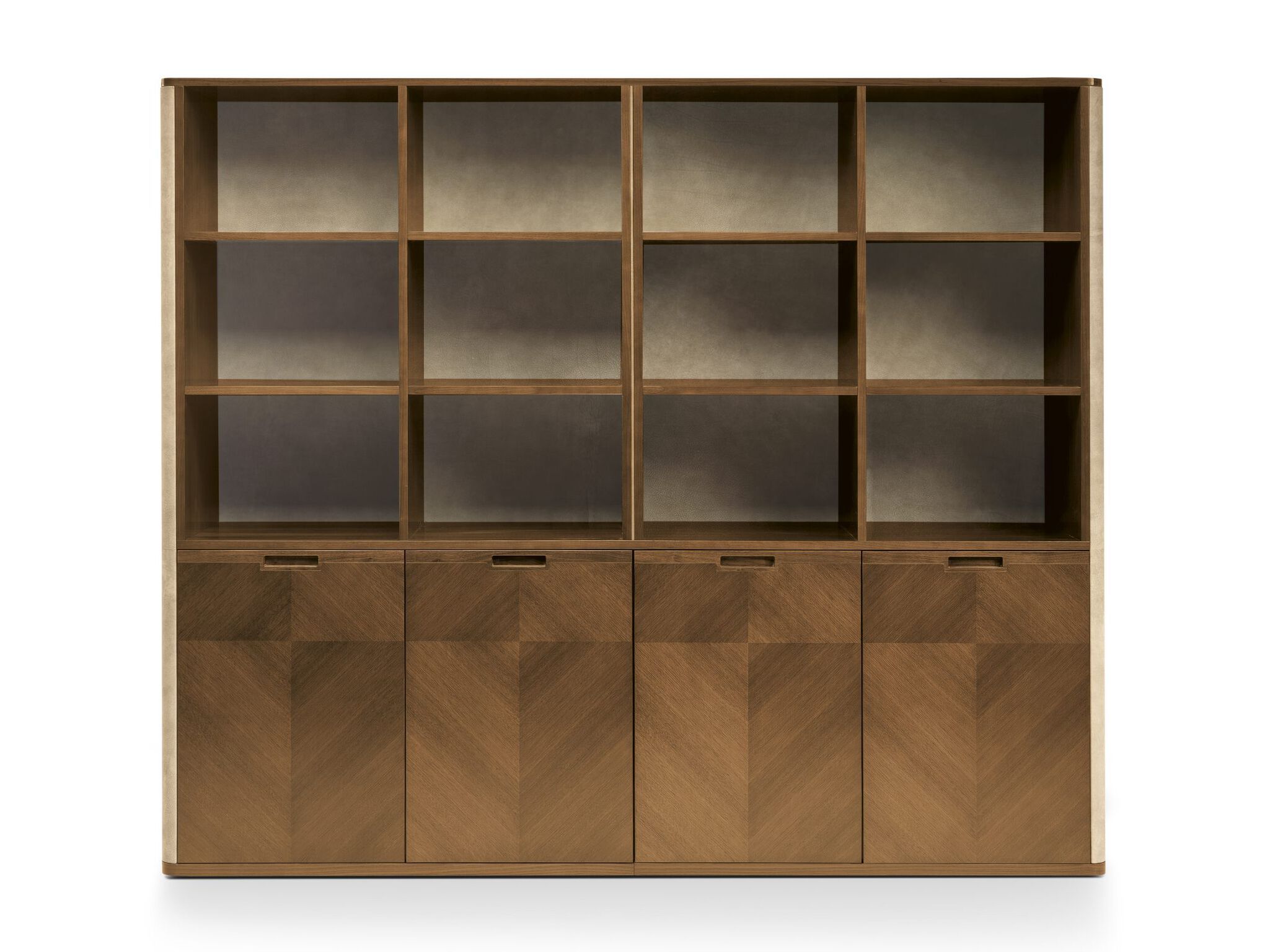 Деревянный высокий офисный книжный шкаф i 4 Mariani Аватар ARCH-00037965