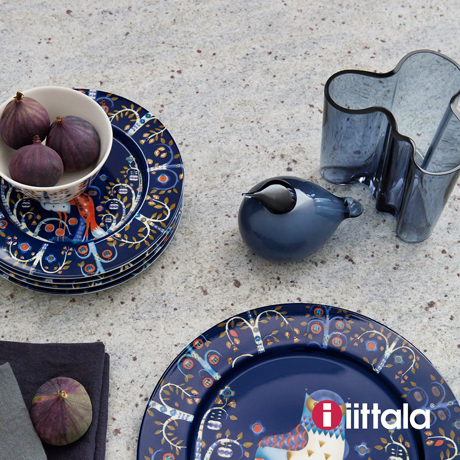 Блюдце Taika 15 см, синее iittala 1012475 - Вид №1