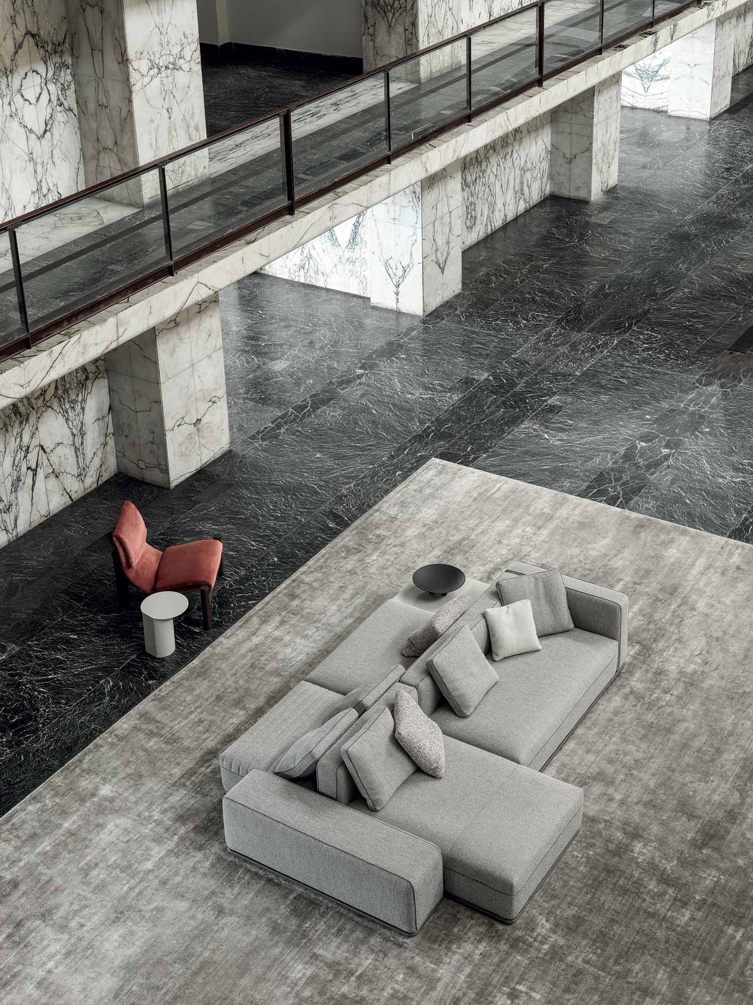 Двусторонняя ткань диван Frigerio Эдди ARCH-00000738 - Вид №5