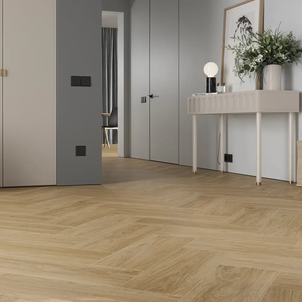 Глазурованный керамогранит Way 20x60 см 1.2 м² матовый цвет бежевый 89448388 STLM-2019758 Santreyd