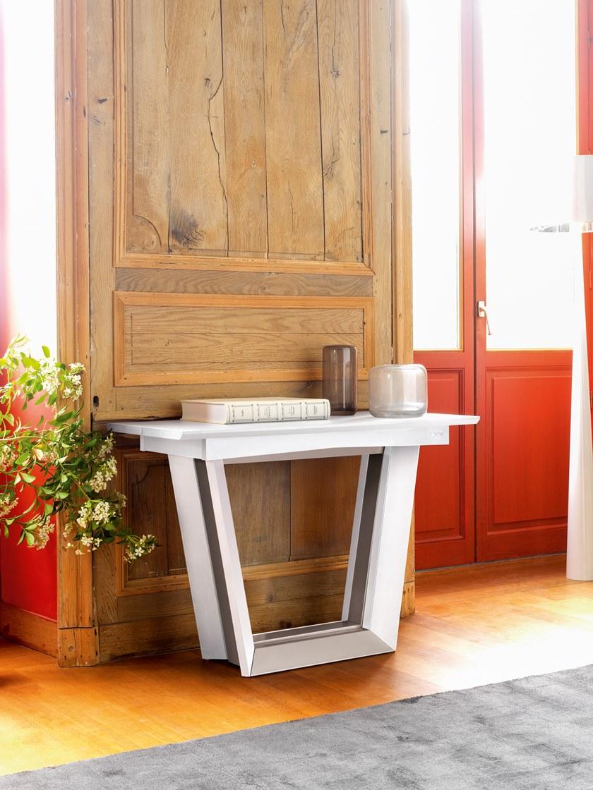 GAUTIER Выдвижная прямоугольная лакированная консоль Setis sun-id-1496575 - Вид №3