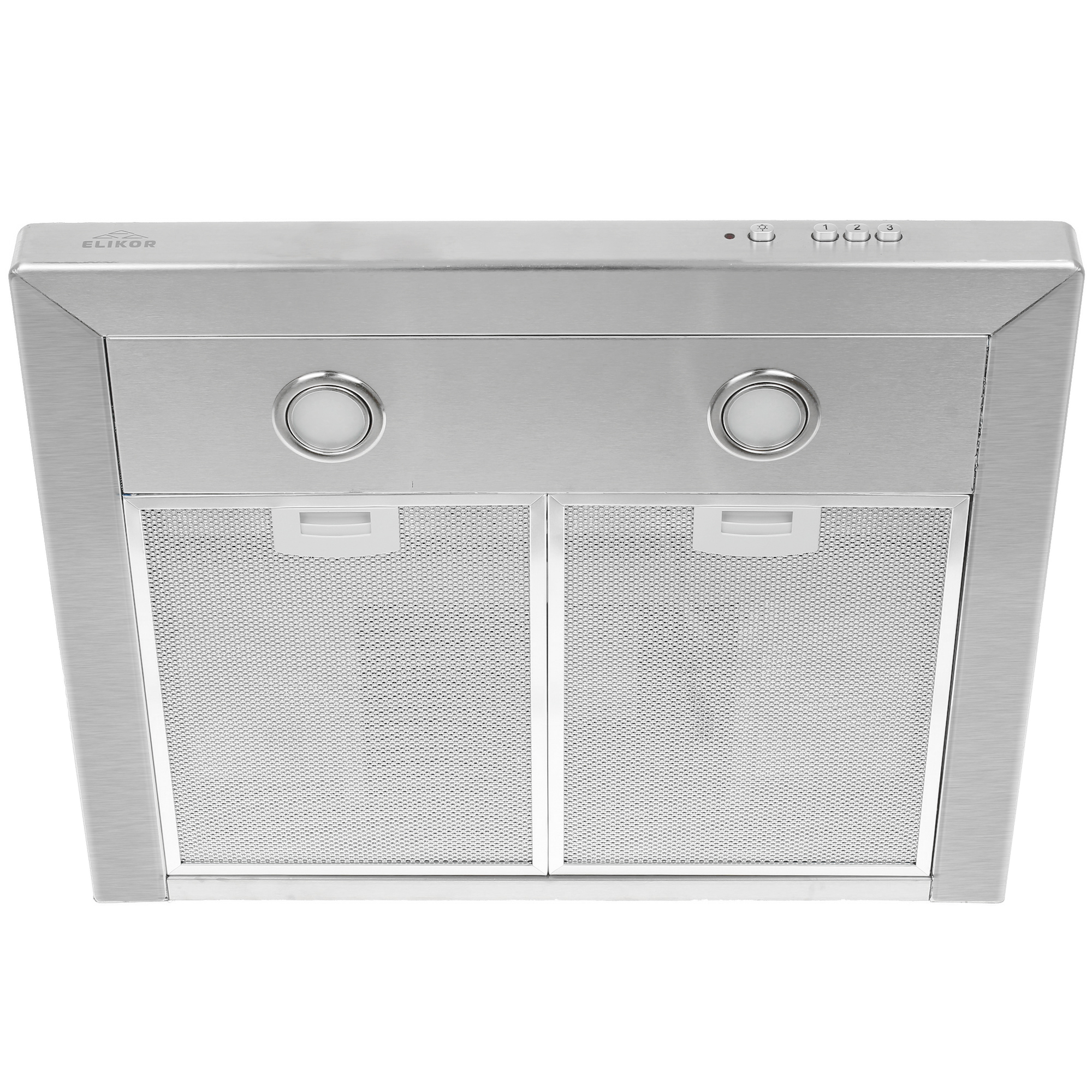 1222428 Вытяжка каминная ELIKOR Квадра 60Н-430-К3Д серебристый STDN-0070447 - Вид №1