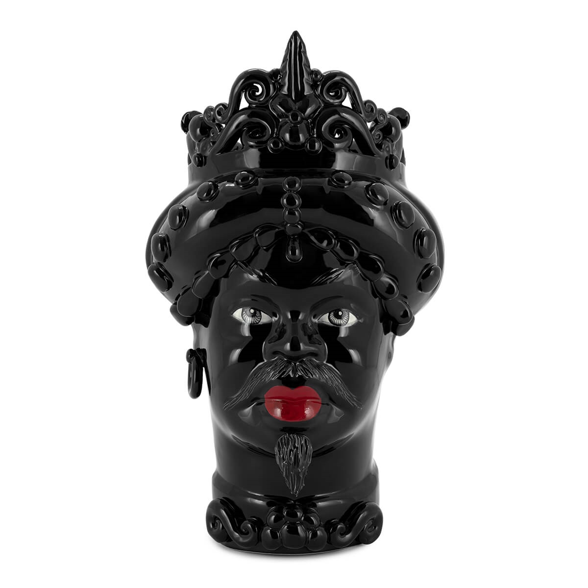 201065-40 ABHIKA ВАЗА MORO MAN MED. ПРОСТО RED  - Вид №1