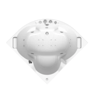 Гидромассаж "Спортивный Chrome" на ванну Сорренто 140х140 (двигатель 1500 Вт, система "Turbo-pool", джет Релакс - 5 шт., джет Магнус, Линц - 4 шт.)