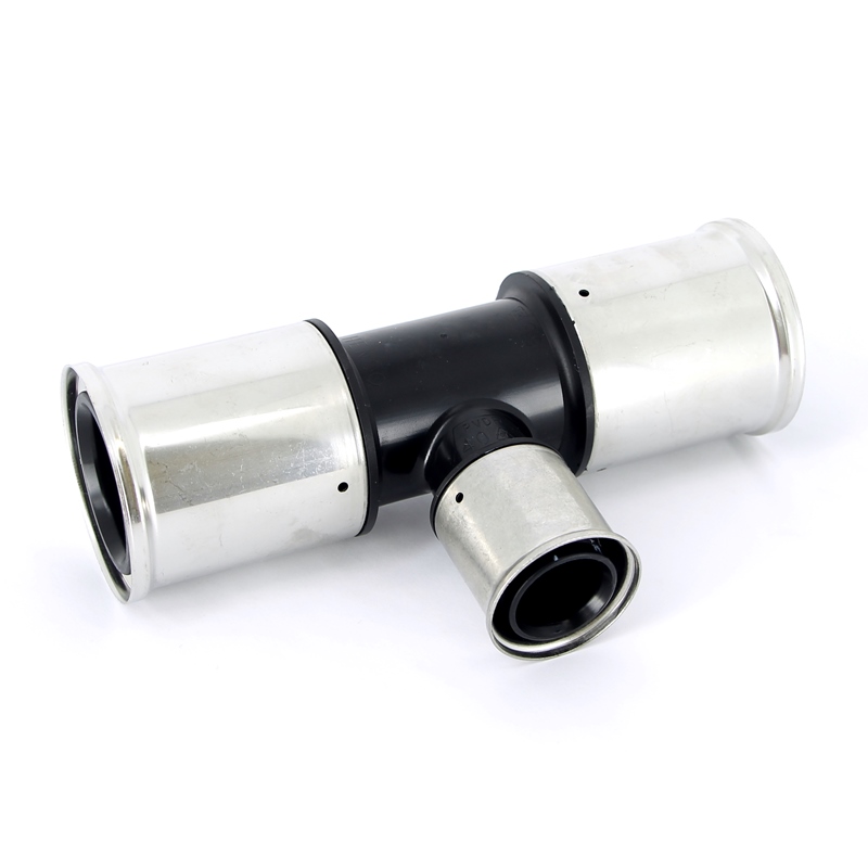 Тройник пресс PVDF HENCO 63х40х63 10PK634063 - Вид №3