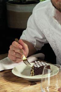 Набор из 6 десертных вилок из нержавеющей стали