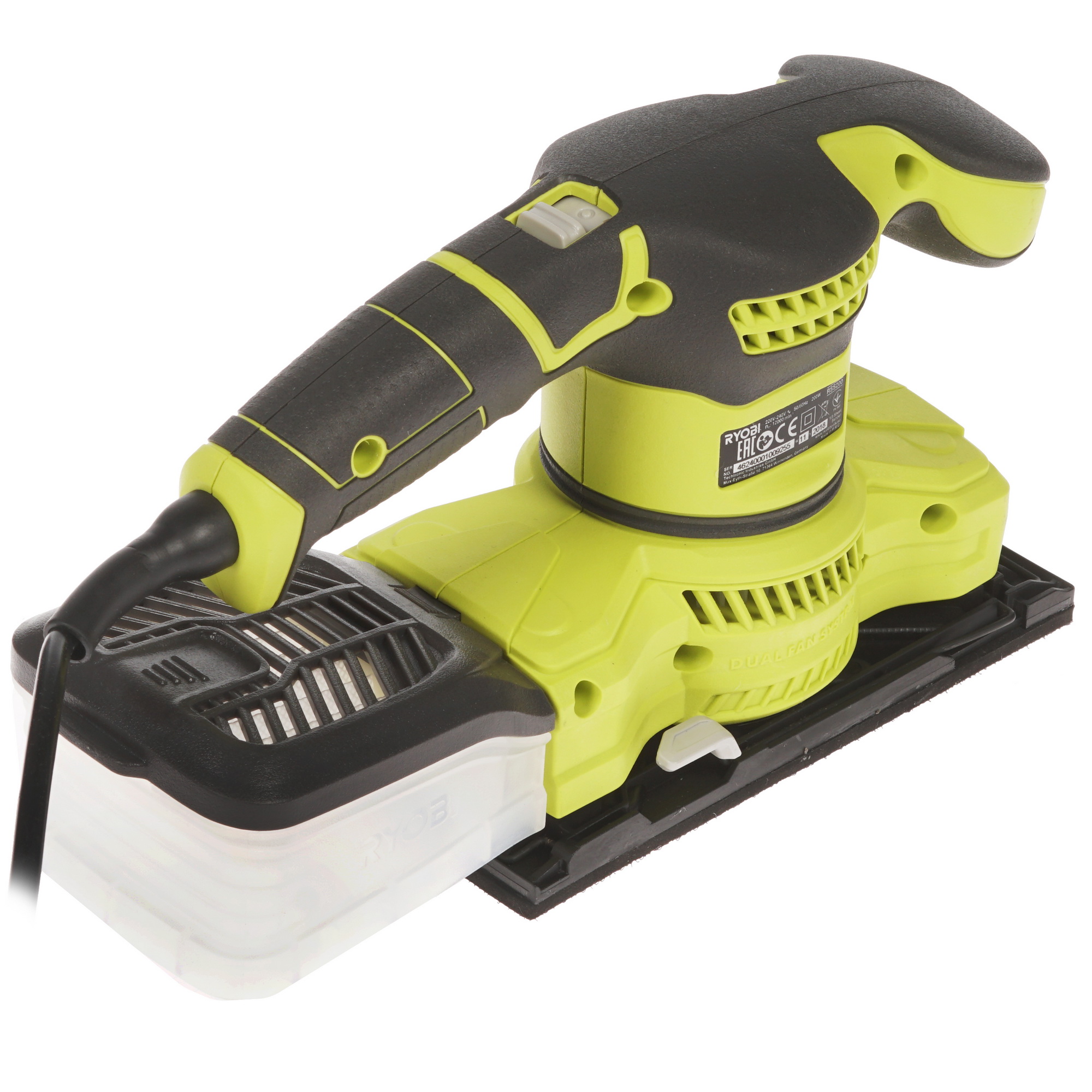 Виброшлифовальная машина Ryobi RSS200-GA20 8146222 STDN-0059505 - Вид №1