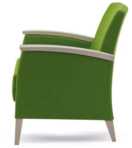 PIAVAL Кресло из ткани с подлокотниками Fandango | health & care 78-63/1 - Вид №4