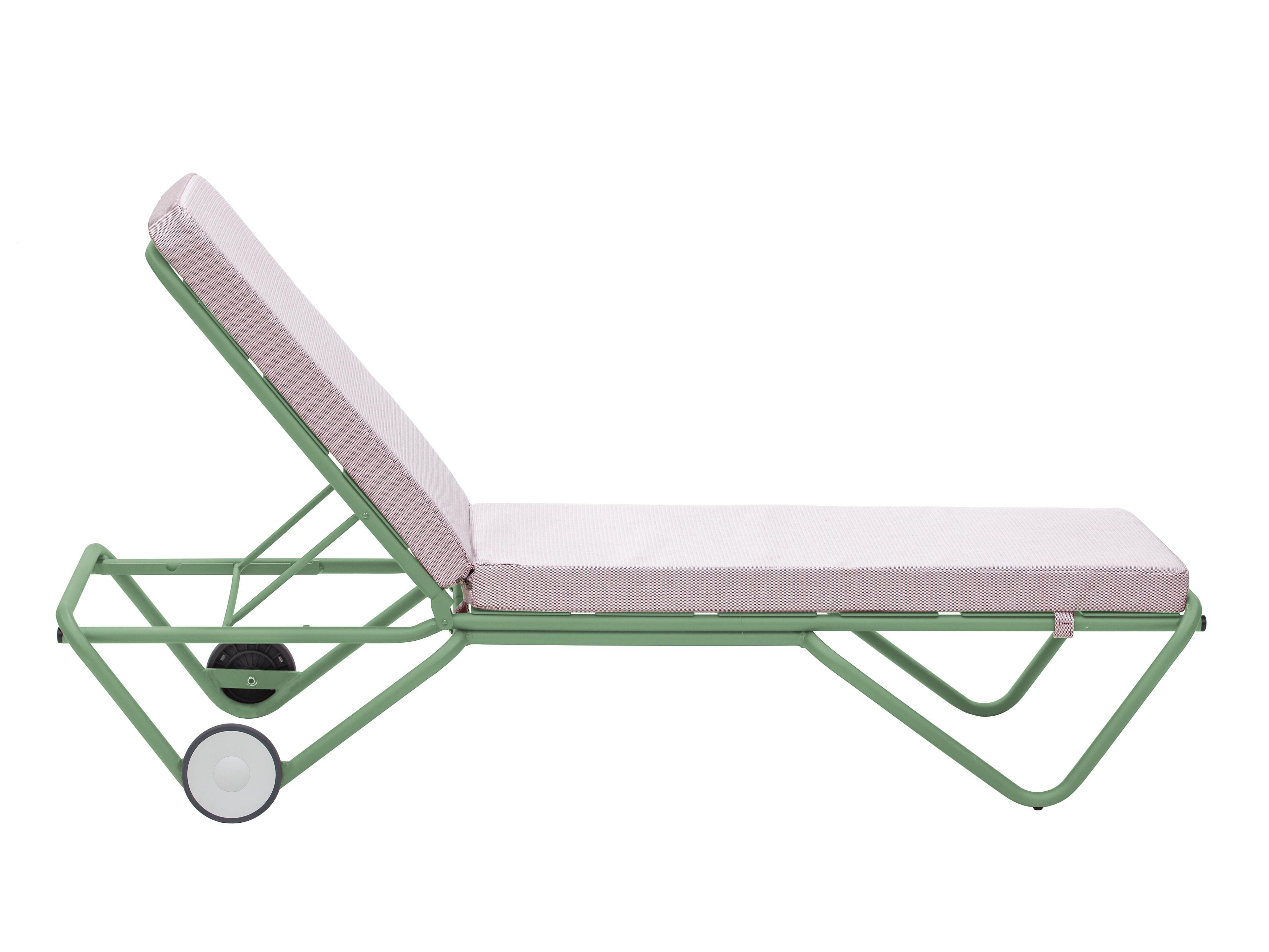 Алюминиевая откидная Садовая кровать с колесами iSimar Barceloneta ARCH-00086631