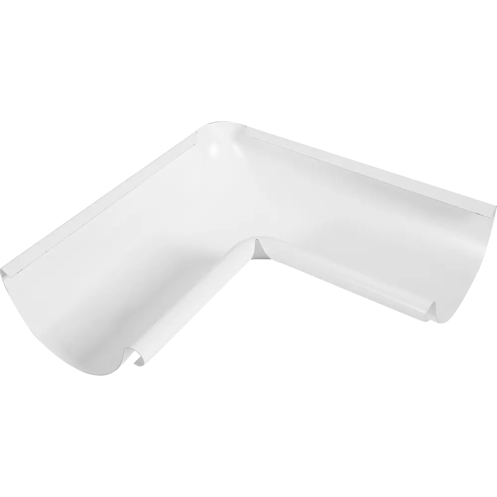 Угол желоба внутренний 90° D125 мм цвет белый ВЕГА STLM-2021744