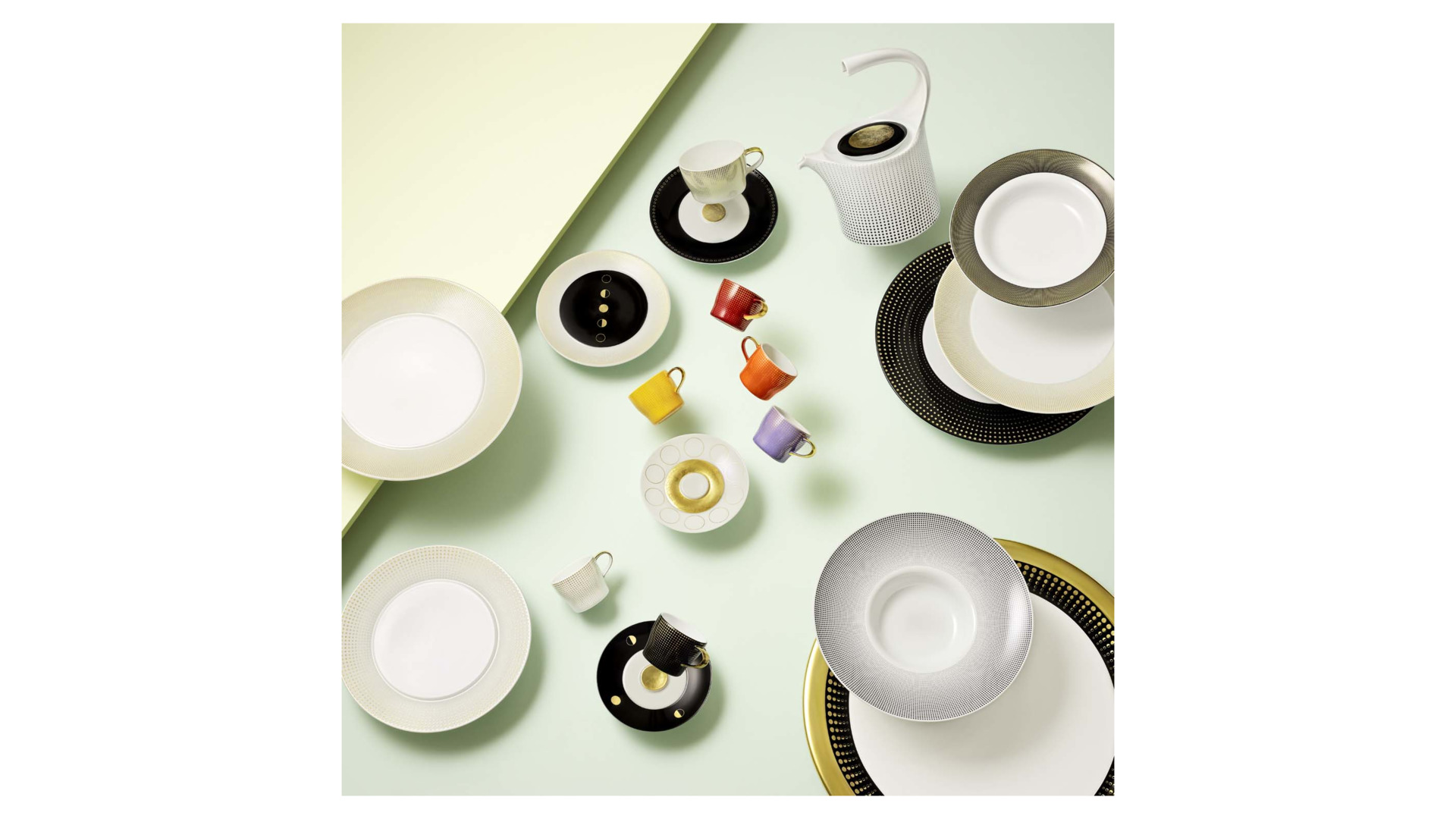 10571075 Furstenberg Тарелка десертная Furstenberg Лунный свет 18см, фарфор Фарфор  - Вид №1