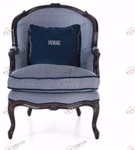 Gianfranco Ferré Home Кресло Bergere из ткани с подлокотниками Burt Bur.221.a