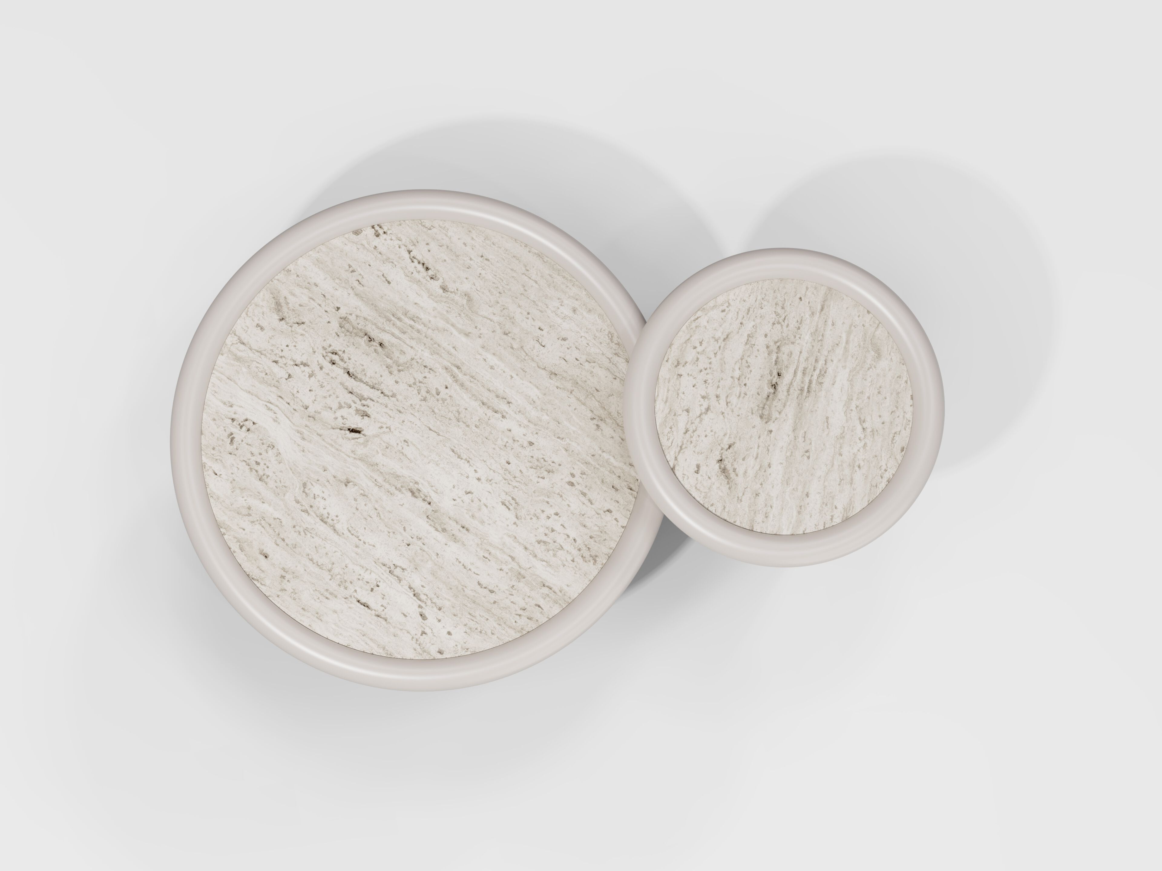 Мраморный круглый журнальный столик Secolo MOONRISE ARCH-00075175 - Вид №2