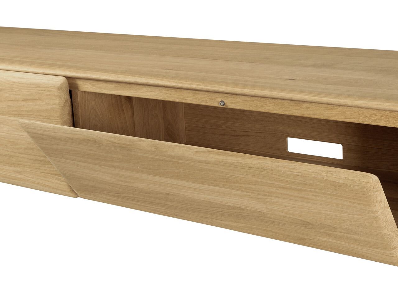 Дубовый шкаф для телевизора Ethnicraft Bok ARCH-00076086 - Вид №3