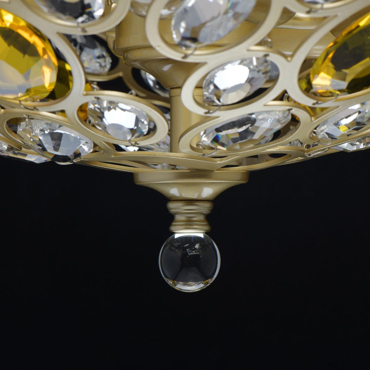 Потолочный светильник MW-Light Лаура 345012806 MW-LIGHT ЛАУРА 276999 Золото;прозрачный  - Вид №2