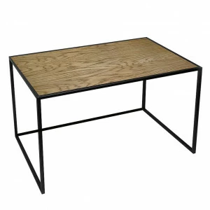 Письменный стол деревянный, темный дуб Romero lite INTELLIGENT DESIGN ПИСЬМЕННЫЕ СТОЛЫ ROMERO 260855 Коричневый