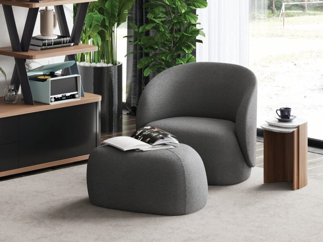 Тканевое кресло с подлокотниками Ersa Hull ARCH-00100281 - Вид №2