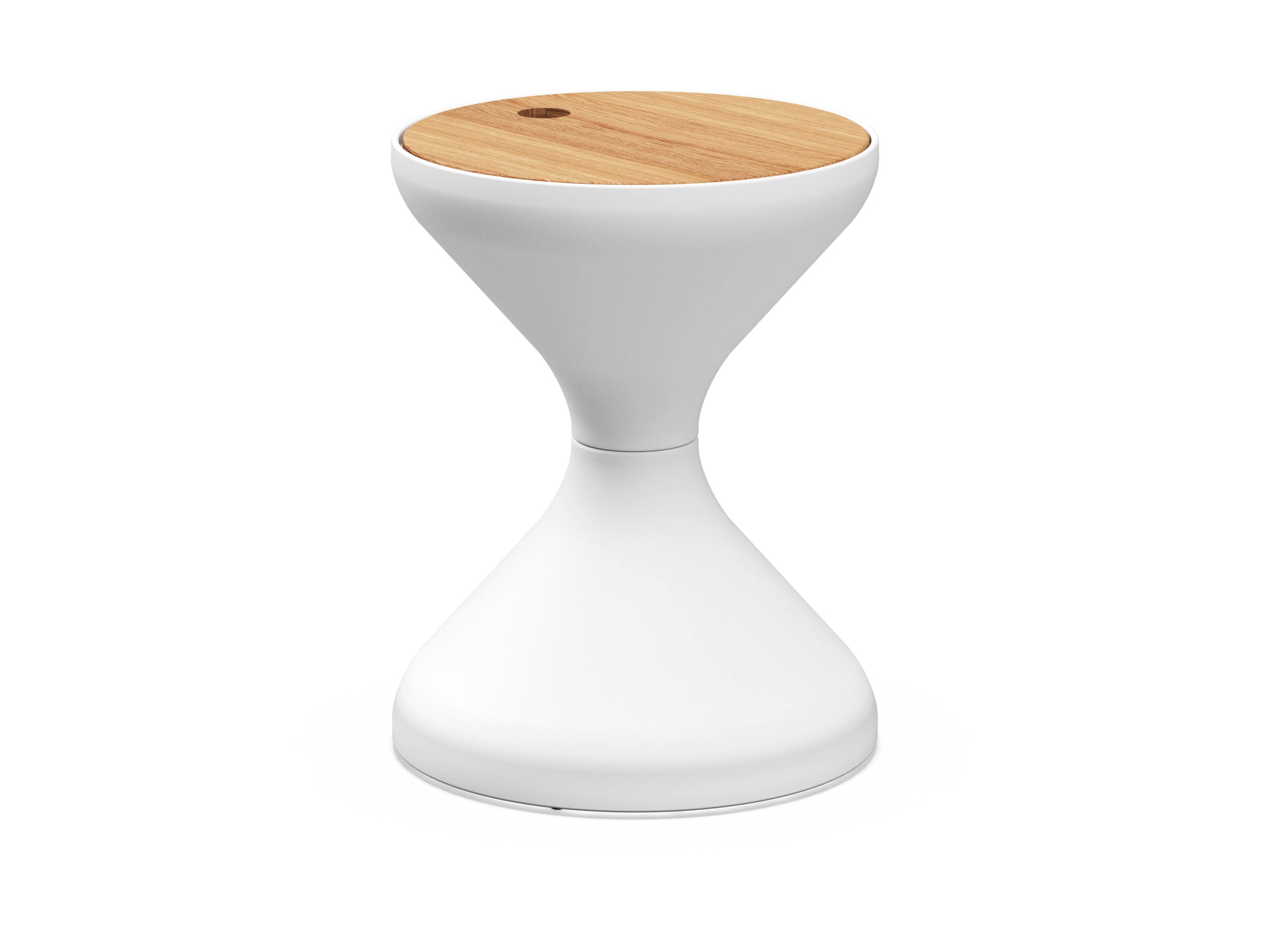 Круглый стол из алюминия и тика Gloster BELLS ARCH-00075661 - Вид №1